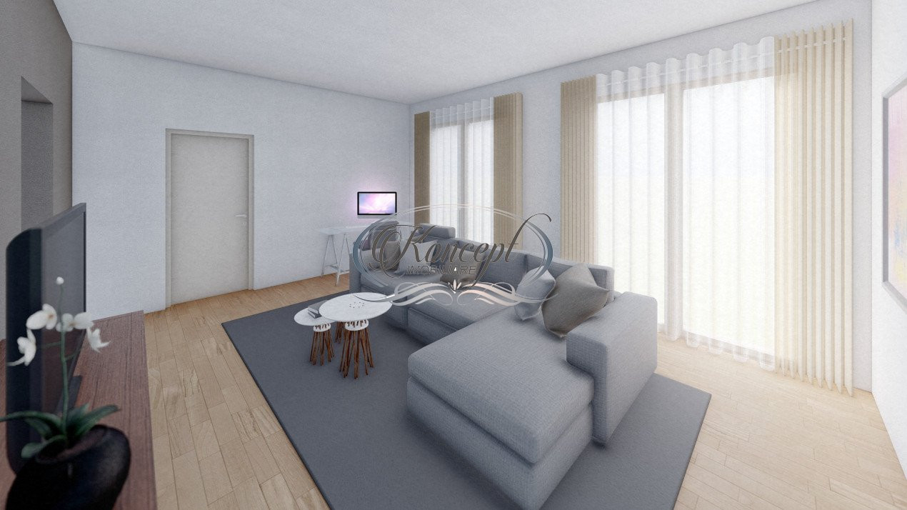 Apartament finisat in ansamblu privat in Gilau