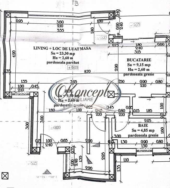 Duplex modern in zona Florilor