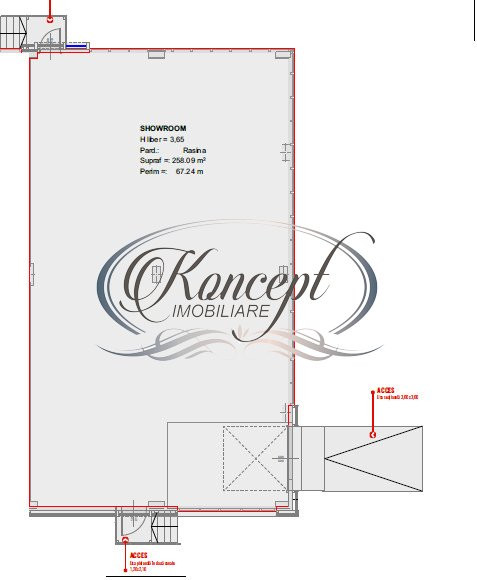 Showroom/Spatiu comercial in zona Aeroportului