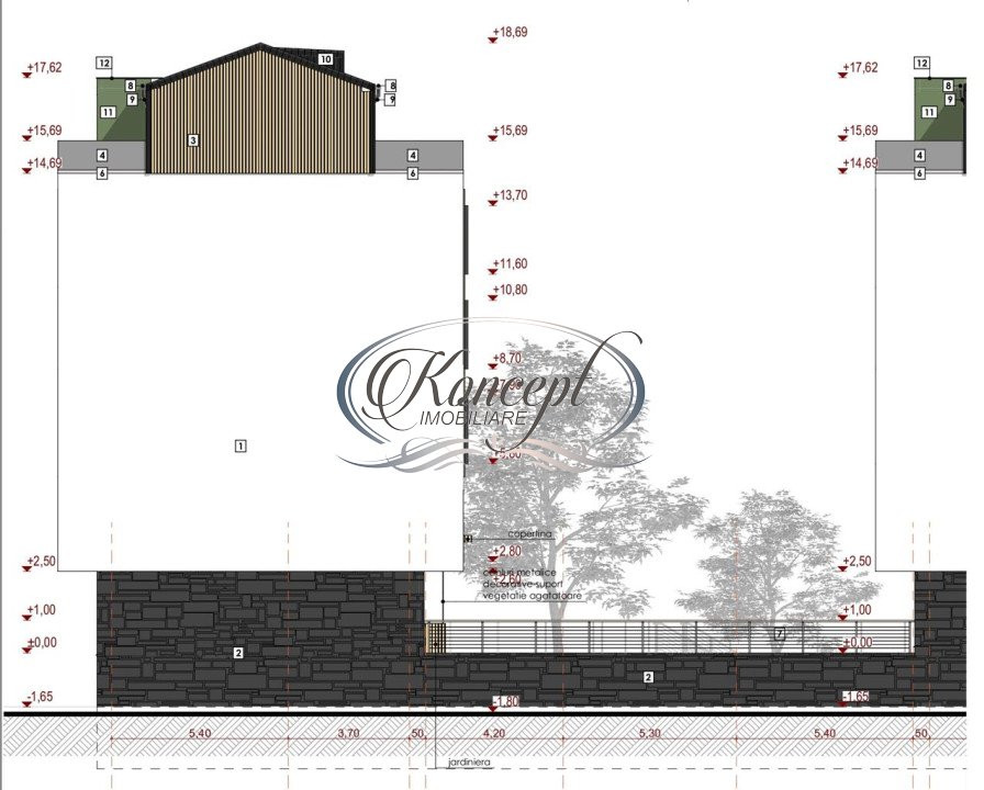 Apartament spatios in proiect imobiliar in zona Somesului