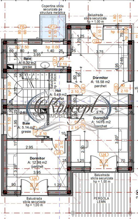 Casa spatioasa cu CF in Campenesti