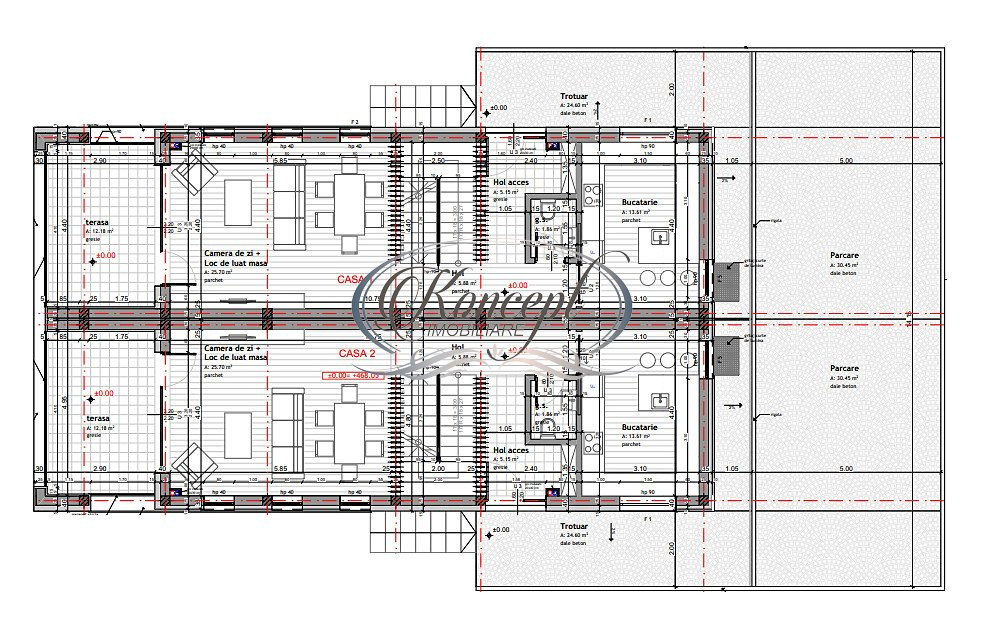 Duplex la cheie pe str. Voronet