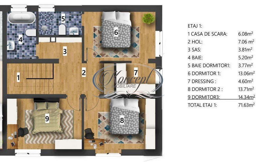 Duplex cu design deosebit in cartierul Voronet