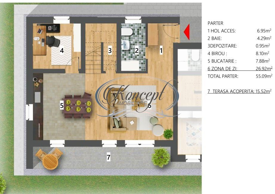 Duplex cu design deosebit in cartierul Voronet